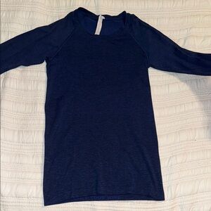 Indigo lululemon Long Sleeve swiftly tech